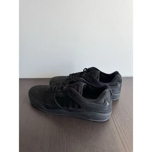 Nike SB Ishod Wair PRM Premium Triple Black Mens 11 Shoes Sneakers NEW - Picture 5 of 6